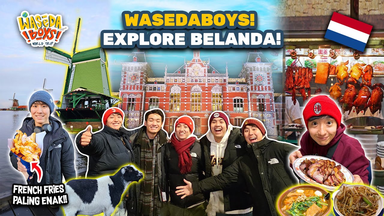 Kunjungi Amsterdam, Waseda Boys Temukan Fakta Bahasa Indonesia?