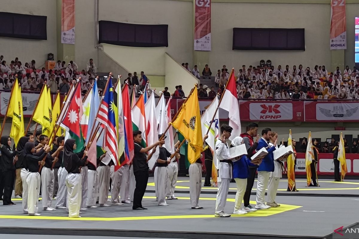 450 atlet taekwondo dari 21 negara berlaga di Kasad Asia Open WT G2